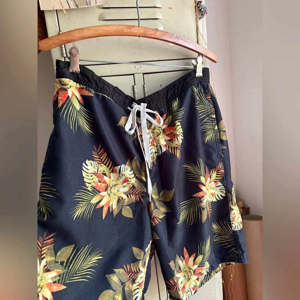 Floral Swim Trunks - Picture 2 of 4